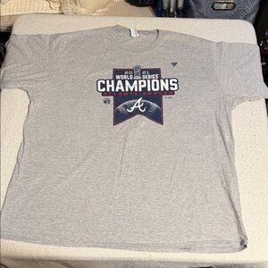 Atlanta Braves 2021 World Series Champions T-Shirt